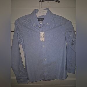 Children's Place Boys Light Blue Button Down Shirt
